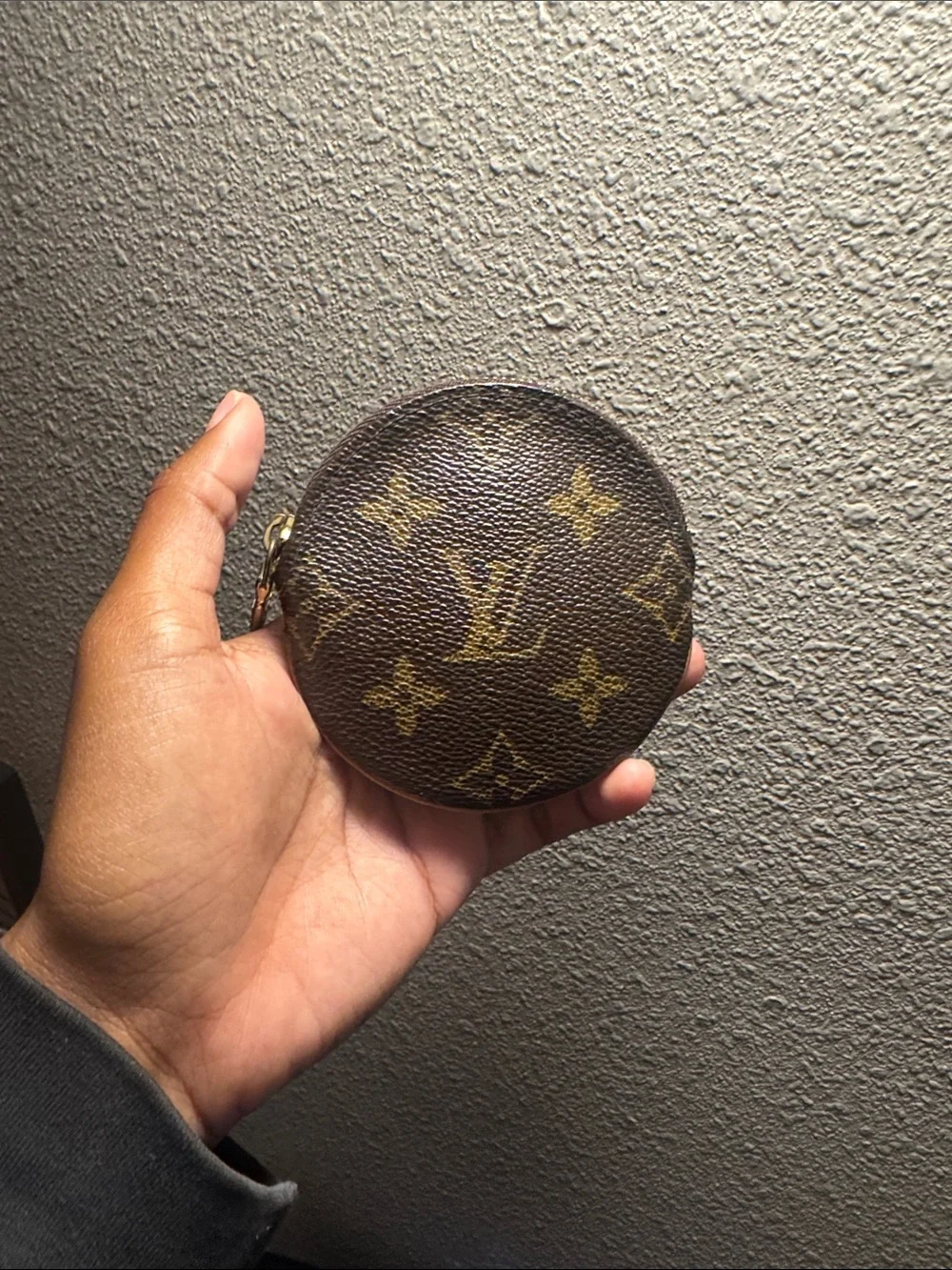 Louis Vuitton Monogram Round Coin Pouch